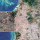 Amaan Stadium in Zanzibar, Tanzania, composite of data from 2017-2018